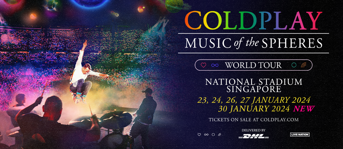 Coldplay: Music Of The Spheres World Tour – delivered by DHL