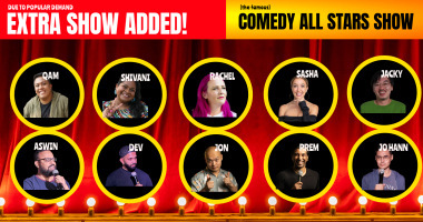 COMEDY MASALA SINGAPORE ALL STARS SHOW – AUGUST EDITION