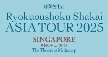 Ryokuoushouku Shakai ASIA TOUR 2025 in Singapore