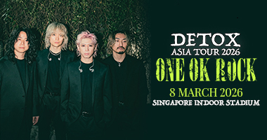 ONE OK ROCK DETOX Asia Tour 2026 in Singapore