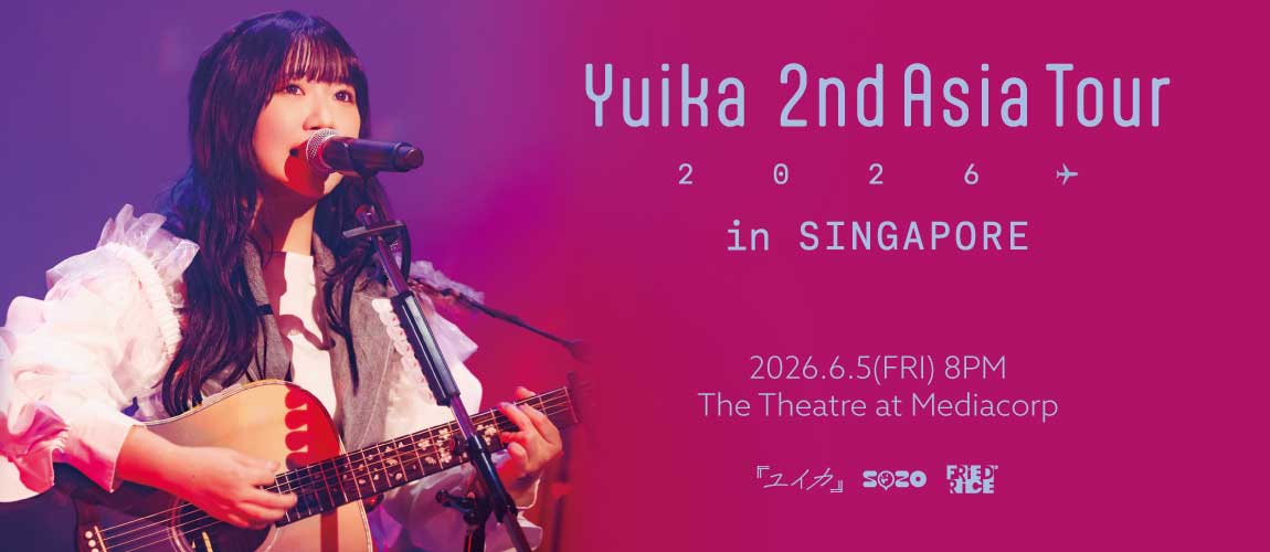 Tickets: Yuika 2nd Asia Tour in SINGAPORE @ The Theatre at