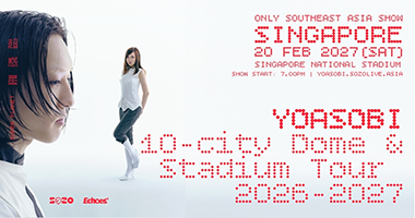 YOASOBI シンガポール公演 VIPチケット特典 Tickets: YOASOBI 10-CITY DOME & STADIUM TOUR 2026-2027 超惑星