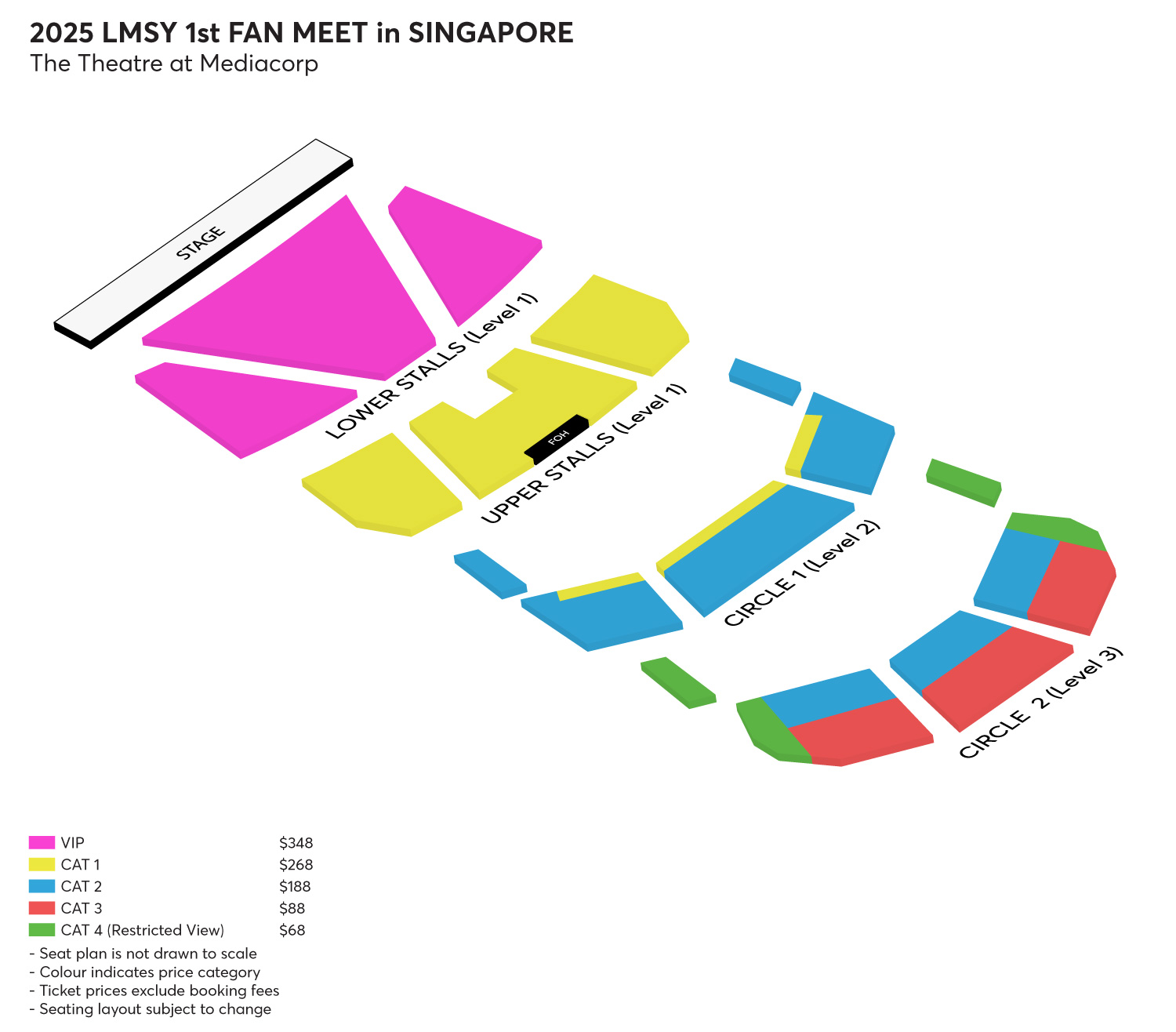The layout below is not drawn to scale and is subject to change.1