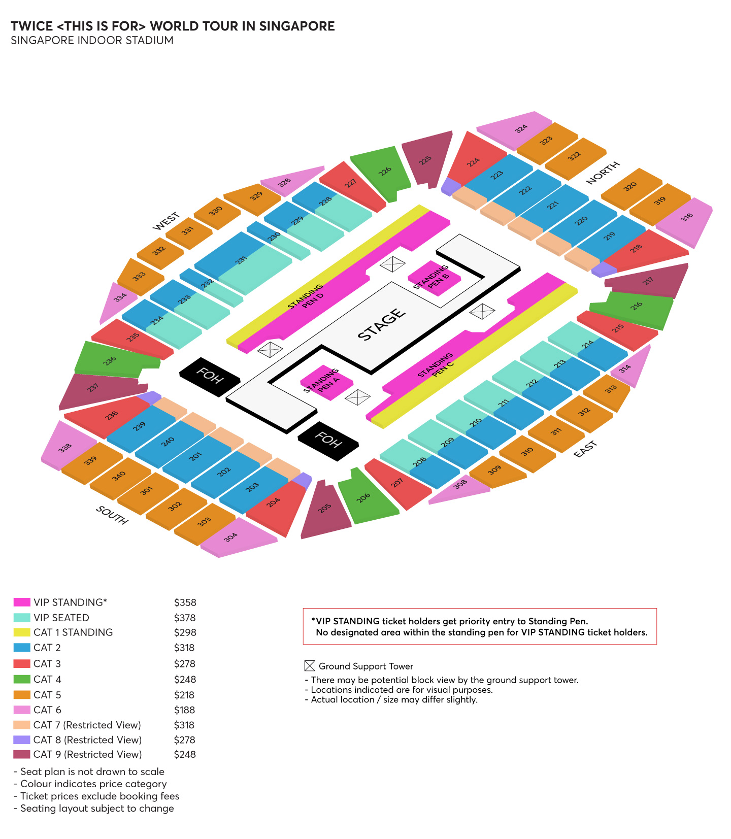 The layout below is not drawn to scale and is subject to change.1