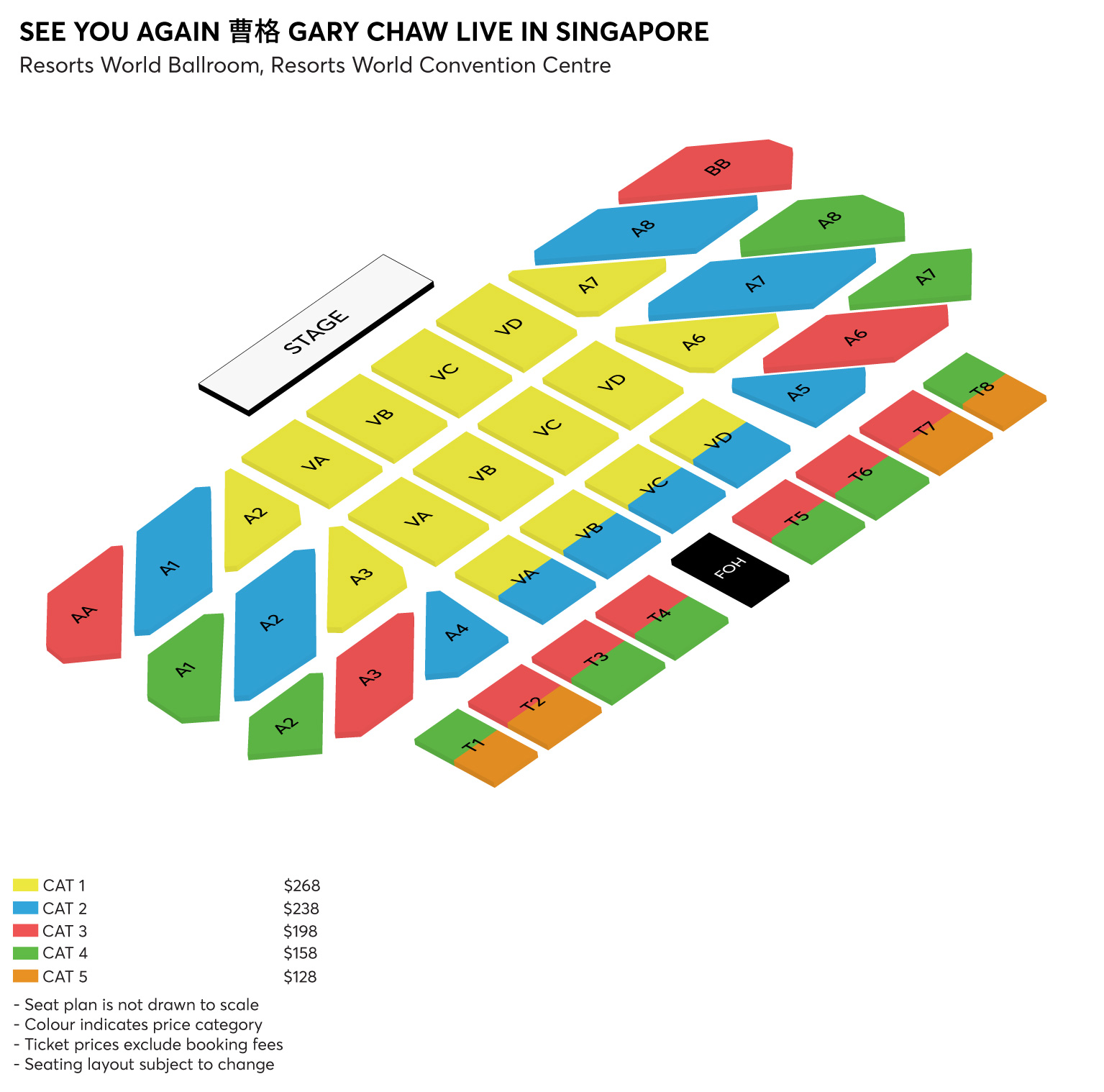 The layout below is not drawn to scale and is subject to change.1
