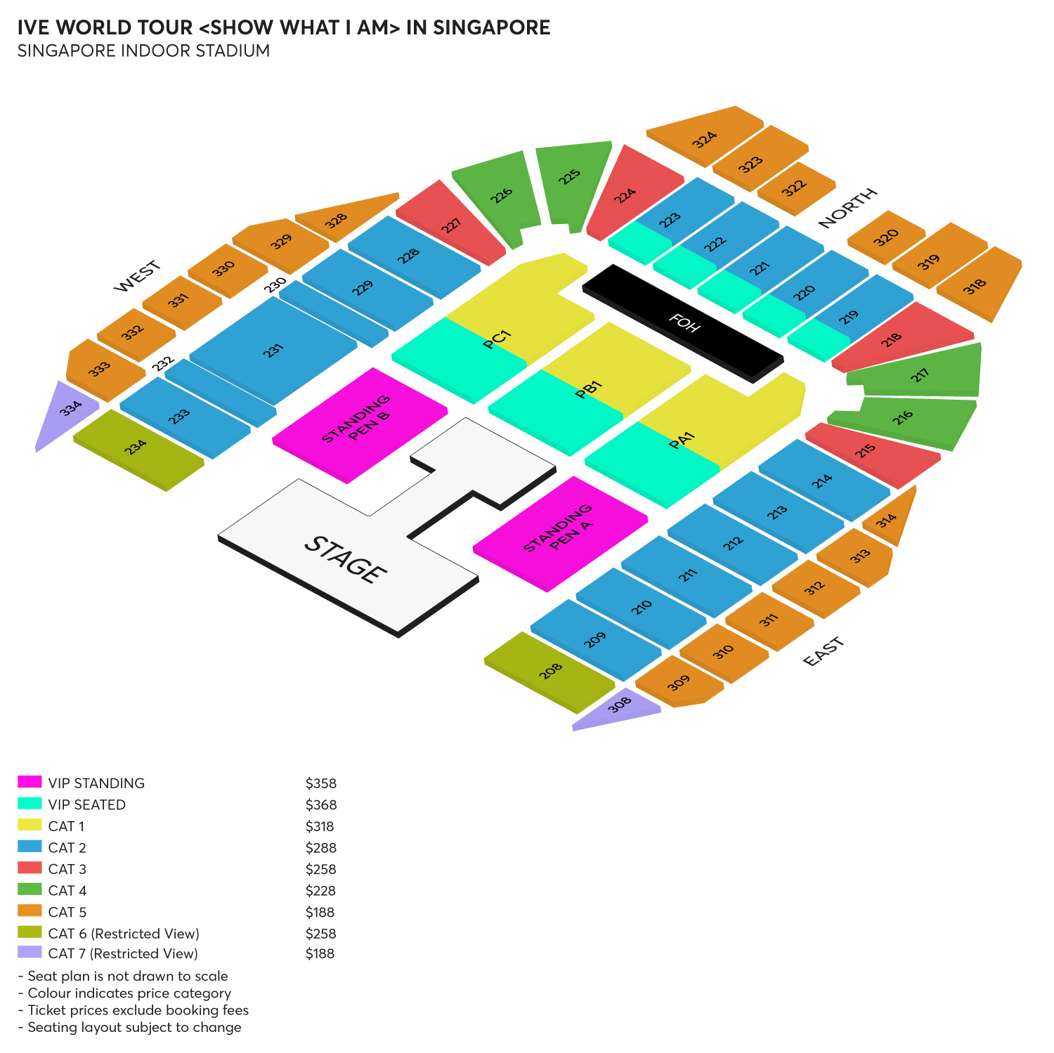 The layout below is not drawn to scale and is subject to change.1