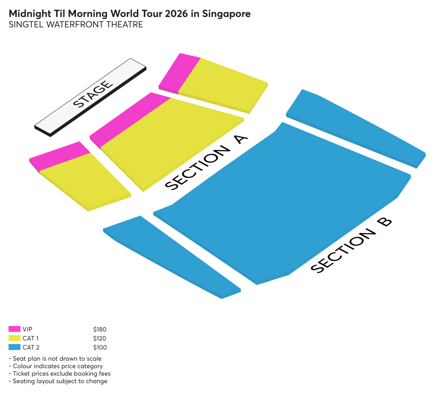 The layout below is not drawn to scale and is subject to change.1