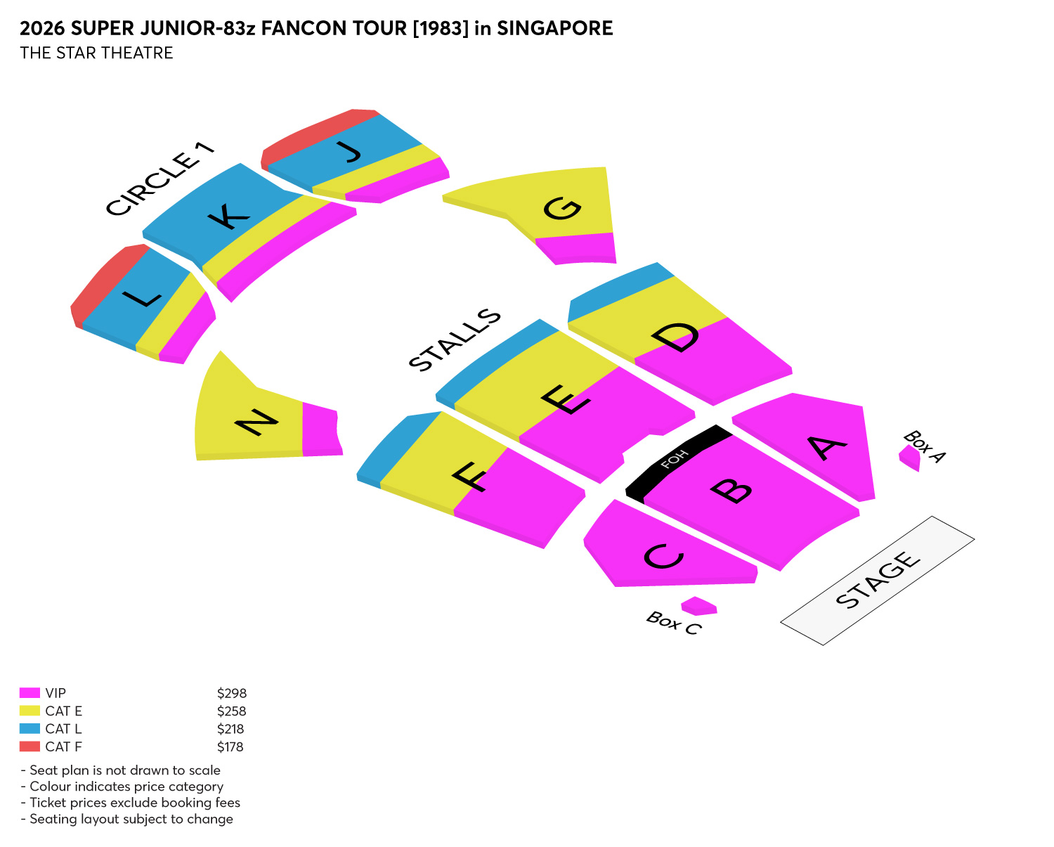 Tickets: 2026 SUPER JUNIOR-83z FANCON TOUR [1983] in SINGAPORE
